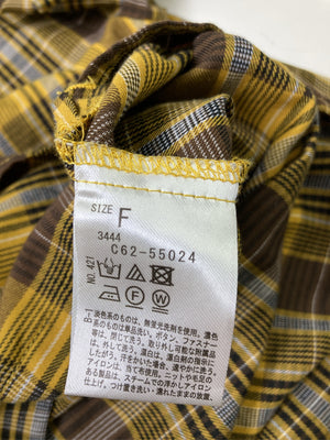 SHOO LA RUE/シューラルー/シャツワンピース/ワンピース/ドレス/イエロー/F