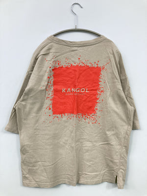 KANGOL/カンゴール/Tシャツ/カットソー/トップス/ベージュ/L