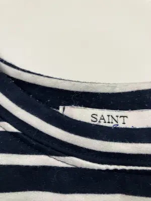 SAINT/Tシャツ/カットソー/トップス/ネイビー