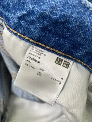UNIQLO JEANS/ユニクロジーンズ/デニムパンツ/パンツ/ブルー/22(56cm)