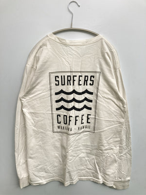 SURFERS COFFEE/Tシャツ/カットソー/トップス/ホワイト/L