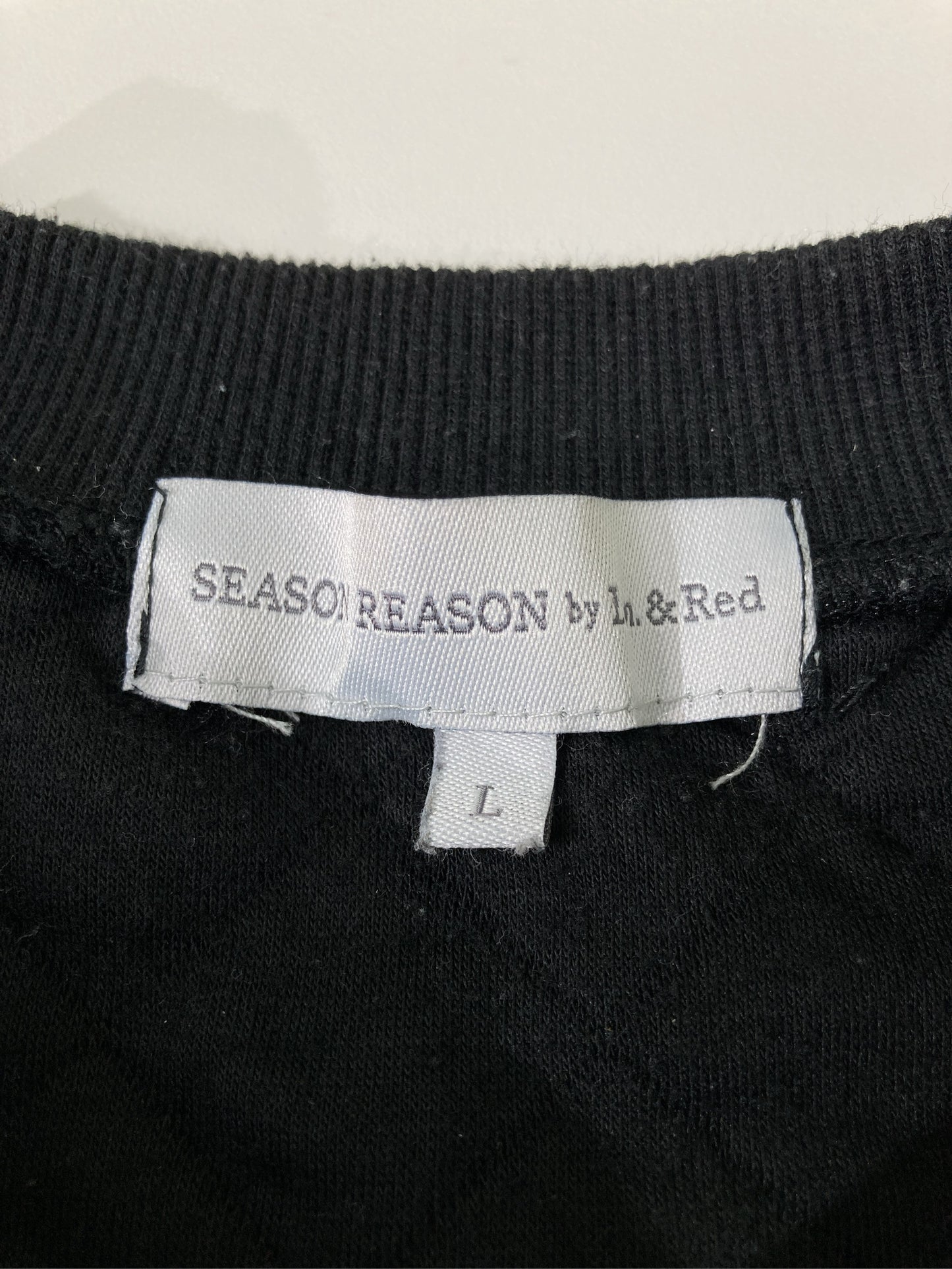 SEASON REASON by Lin&Red/シーズンリーズンバイリンアンドレッド/シャツ/ブラウス/トップス/ブラック/L