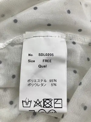 Tシャツ/カットソー/トップス/ホワイト/FREE