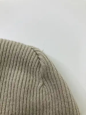 unby store/ニットキャップ/ビーニー/帽子/ベージュ