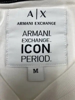 ARMANI EXCHANGE/アルマーニエクスチェンジ/Tシャツ/カットソー/トップス/ホワイト/M