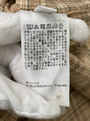 UNIQLO/ユニクロ/シャツ/ブラウス/トップス/ベージュ/M
