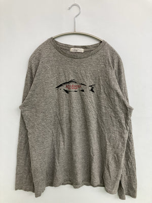 Commontage/Tシャツ/カットソー/トップス/グレー/LL