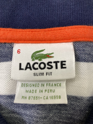 LACOSTE/ラコステ/ポロシャツ/トップス/ブルー/6