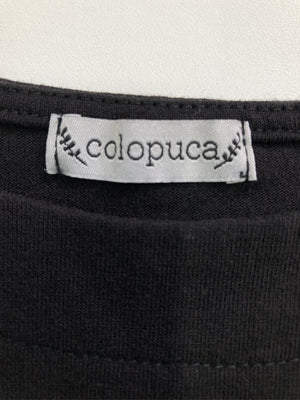 colopuca/Tシャツ/カットソー/トップス/ブラック/4L