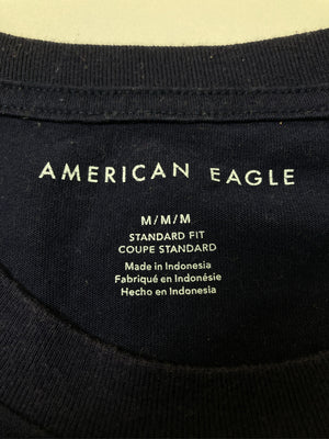 AMERICAN EAGLE/アメリカンイーグル/Tシャツ/カットソー/トップス/ネイビー/M
