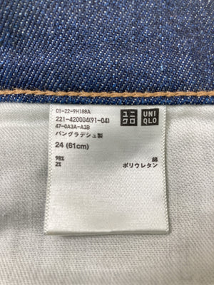 UNIQLO/ユニクロ/デニムパンツ/パンツ/ネイビー/24