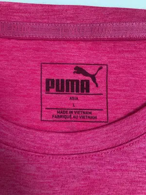 PUMA/プーマ/Tシャツ/カットソー/トップス/ピンク/L
