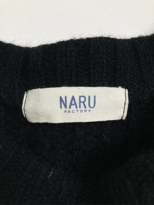 NARU/ナル/ノースリーブ/トップス/ブラック