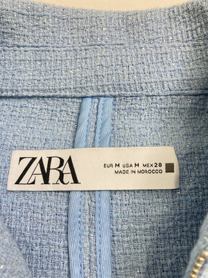 ZARA/ザラ/その他アウター/ジャケット/アウター/スカイブルー/M