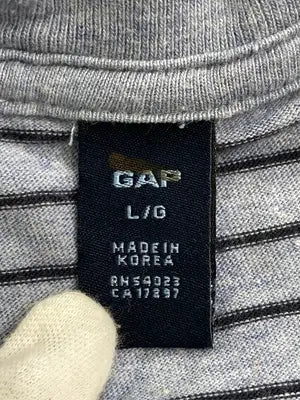 GAP/ギャップ/Tシャツ/カットソー/トップス/グレー/L