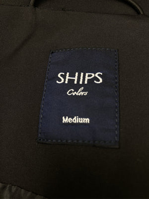 SHIPS/シップス/ナイロンジャケット/ジャケット/アウター/ブラック/Medium