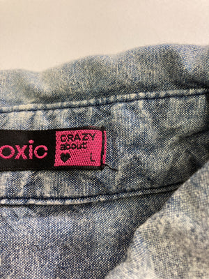 lovetoxic/ラブトキシック/シャツ/ブラウス/トップス/グレー/L