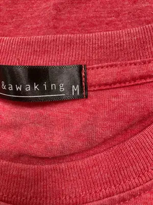 balmy & awaking/Tシャツ/カットソー/トップス/レッド/M