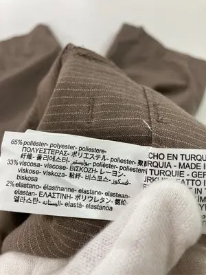 ZARA/ザラ/スラックス/パンツ/ベージュ/S