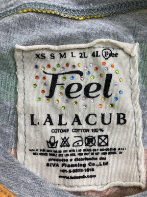 Feel/Tシャツ/カットソー/トップス/グレー/Free