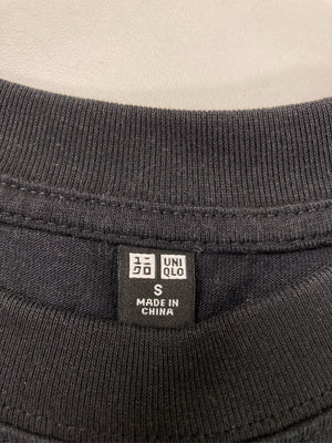 UNIQLO/ユニクロ/Tシャツ/カットソー/トップス/ブラック/S
