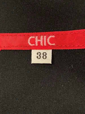 chic/シック/ドレス/ワンピース/ドレス/ブラック/38