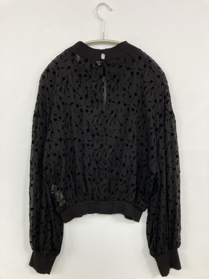 ZARA/ザラ/シャツ/ブラウス/トップス/ブラック/XS