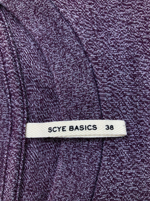 SCYE BASICS/サイベーシックス/Tシャツ/カットソー/トップス/パープル/38
