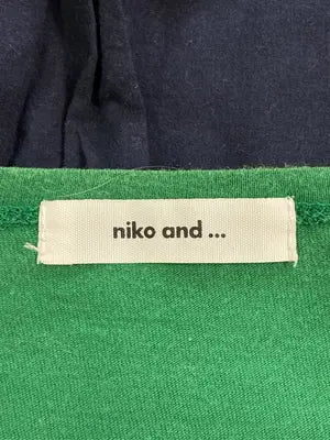 niko and .../ニコアンド/Tシャツ/カットソー/トップス/グリーン