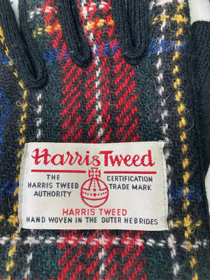 Harris Tweed/ハリスツイード/手袋/ファッション雑貨/レッド