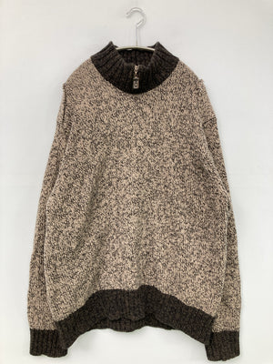 Timberland/ティンバーランド/ニット/セーター/トップス/ブラウン/XL