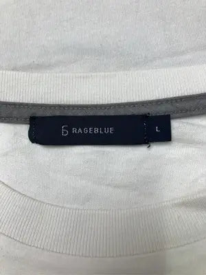 RAGEBLUE/レイジブルー/Tシャツ/カットソー/トップス/ホワイト/L