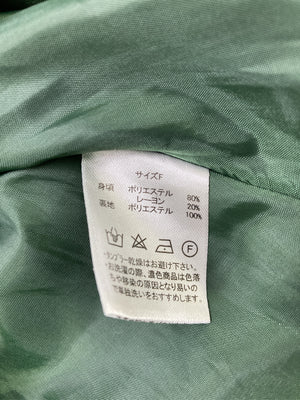 AFRICATARO./アフリカタロウ/シャツワンピース/ワンピース/ドレス/グリーン/F