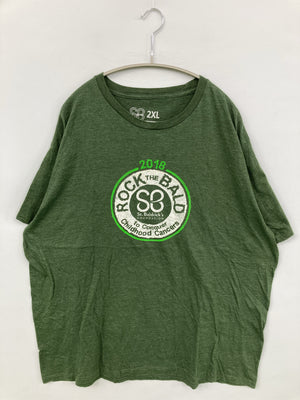 Tシャツ/カットソー/トップス/グリーン/2XL