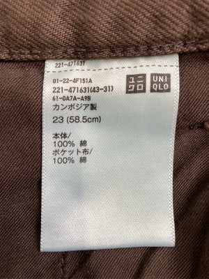 UNIQLO/ユニクロ/その他パンツ/パンツ/ブラウン/23