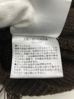 efforia/エフォリア/ニット/セーター/トップス/ブラウン/L