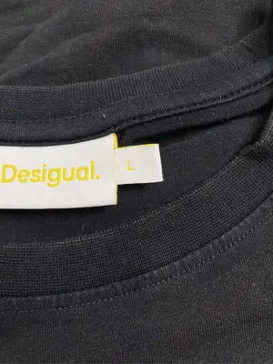 Desigual/デシグアル/Tシャツ/カットソー/トップス/ブラック/L
