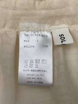 SOLLON./ソルロン/その他ファッション雑貨/ファッション雑貨/アイボリー/F