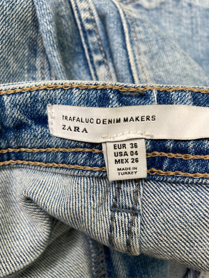 ZARA/ザラ/デニムパンツ/パンツ/ブルー/36