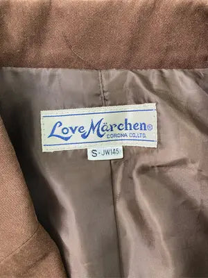 love marchen/テーラードジャケット/ジャケット/アウター/ブラウン/s