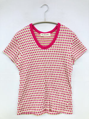Ray BEAMS/レイビームス/Tシャツ/カットソー/トップス/レッド