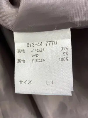 GLACIER/グラシア/ノーカラーコート/ジャケット/アウター/ベージュ/LL