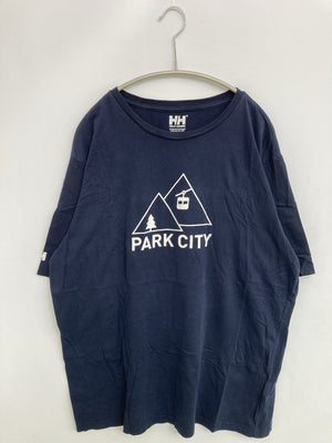 HELLY HANSEN/ヘリーハンセン/Tシャツ/カットソー/トップス/ブラック/XL