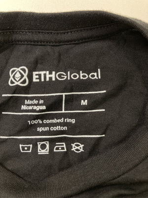 ETHGLBAL/Tシャツ/カットソー/トップス/ブラック/M