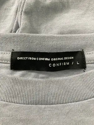 Confirm/コンファーム/Tシャツ/カットソー/トップス/グレー/L
