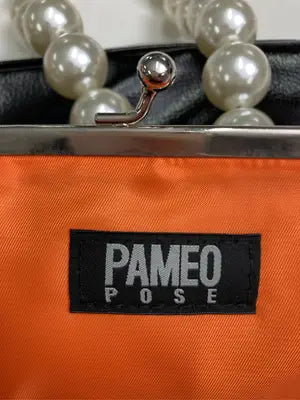 PAMEO POSE/パメオポーズ/ハンドバッグ/バッグ/ブラック