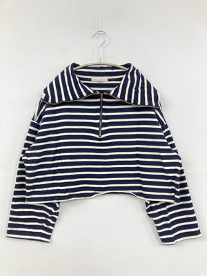 continuer de NICE CLAUP/コンティニューデナイスクラップ/Tシャツ/カットソー/トップス/ネイビー