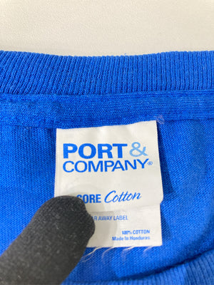 PORT&COMPANY/ポートアンドカンパニー/Tシャツ/カットソー/トップス/ブルー/L