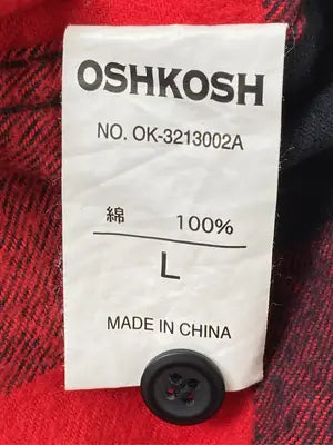 OSH KOSH/オシュコシュ/シャツ/ブラウス/トップス/レッド/L