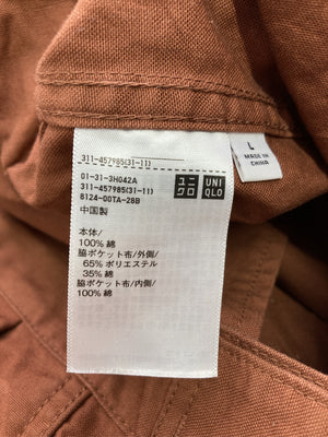 UNIQLO/ユニクロ/その他アウター/ジャケット/アウター/ブラウン/L